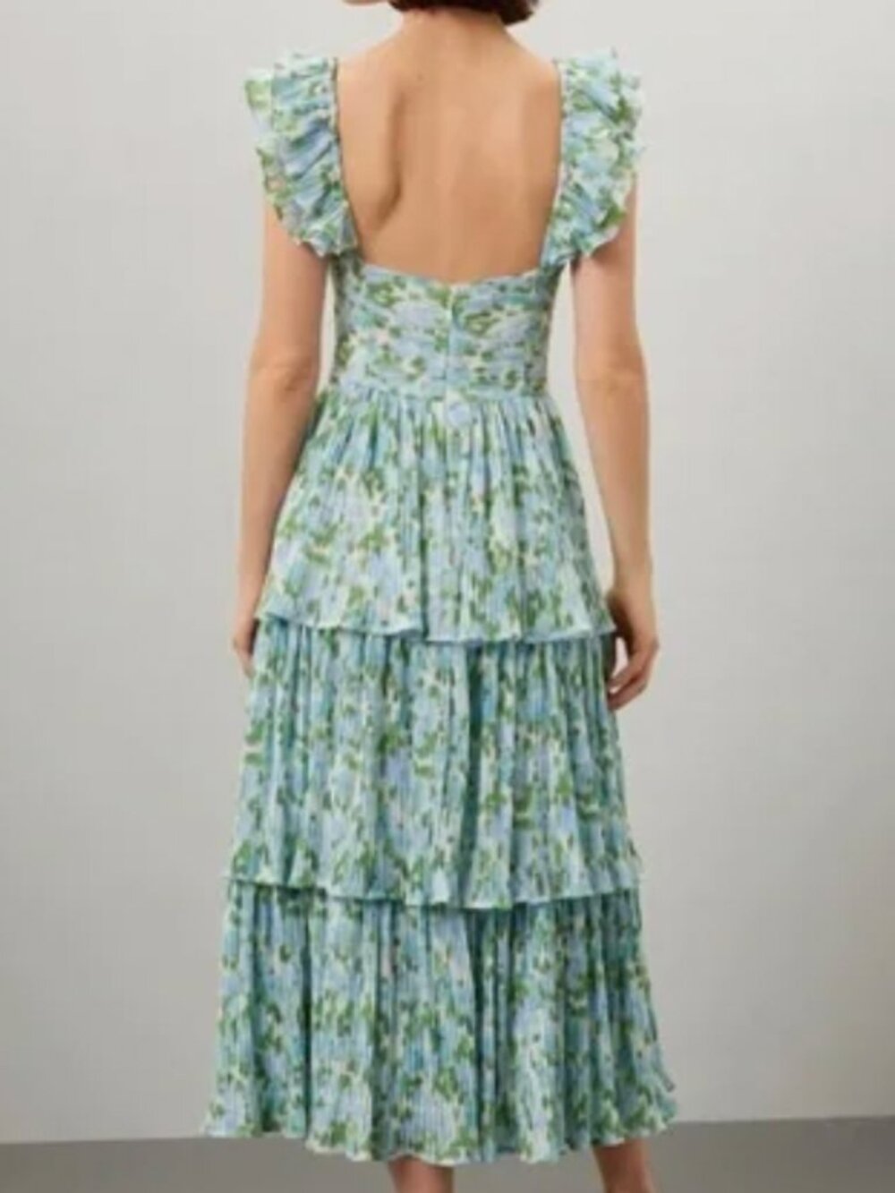Rachel Parcell Corset Pleated Midi Dress - Picture 3 of 3